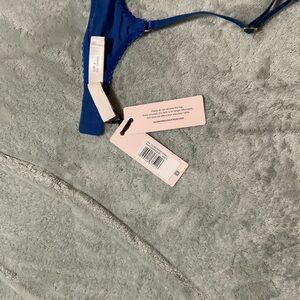 Agent Provocateur Cobalt Blue Garter Belt